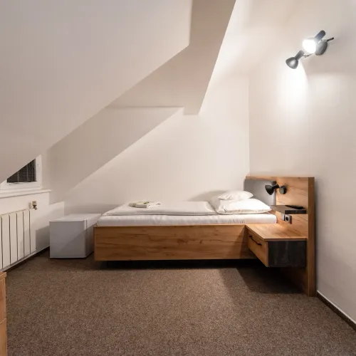 Smaller attic room