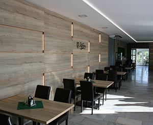 Ukázka restaurace hotelu Zetocha