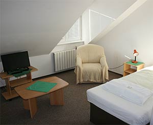 Ukázka ubytování v hotelu Zetocha
